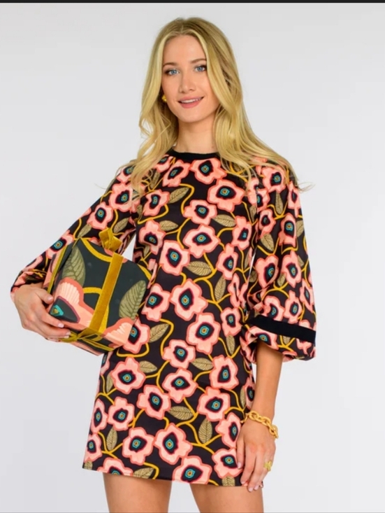 Elizabeth James Dresses & Skirts - Elizabeth James The Label London Dress In Poppies Print Size Small